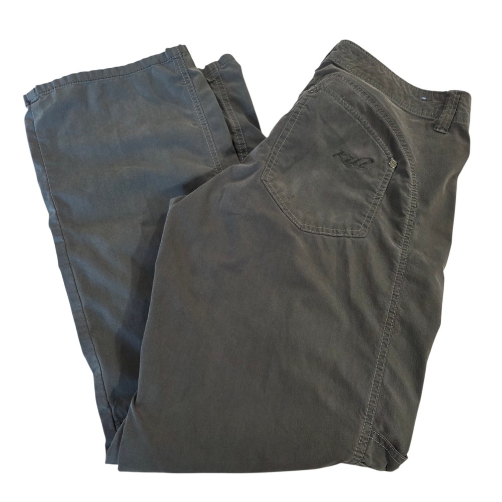Kuhl Born In The Mountains Hiking Pants Womens Gray 6 Short Casual Outdoor